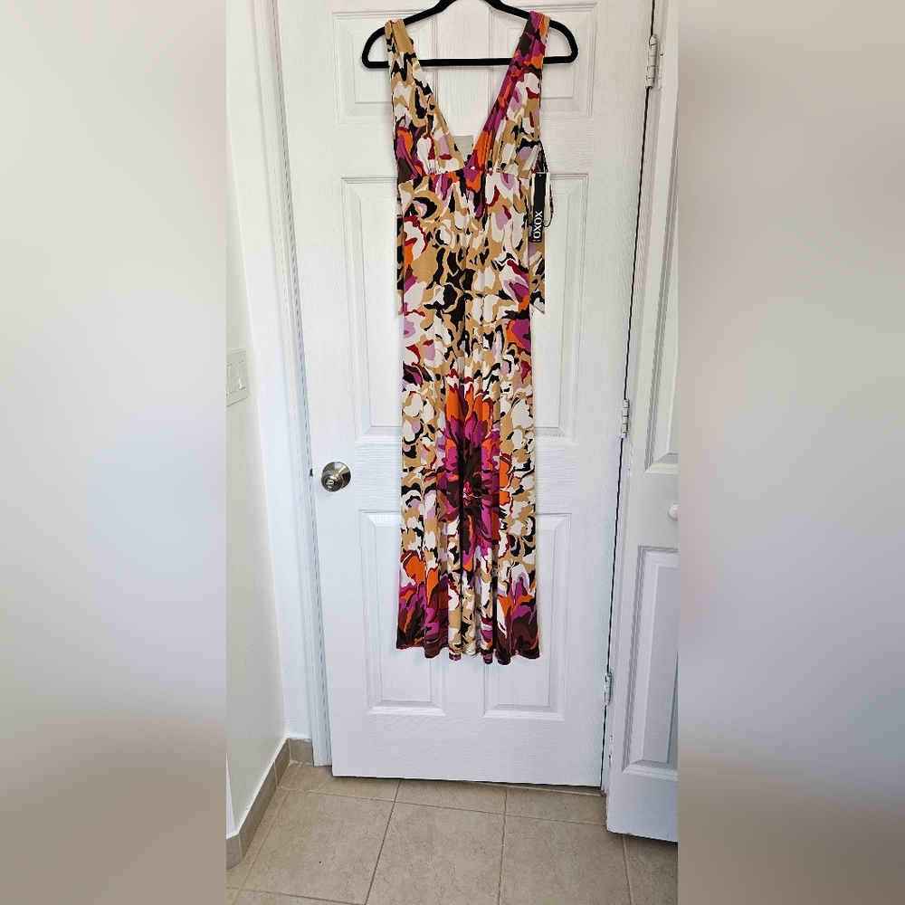 Maxi dress multi color XOXO
